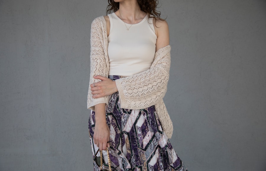 Photo maxi skirt
